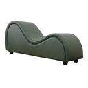 Ver imagem 1 de Poltrona Divã Tântrica Massagem Recamier Long Chaise Namoradeira Verde