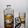 Garrafa Decanter Whisky Vidro Licor 710ml + 6 Copos Superluxo - 3