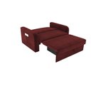 Ver imagem 3 de Sofá Cama Daiane 2 Lugares com Baú Veludo Vinho Matrix