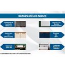 Ver imagem 2 de Balcão P/ Banheiro Natura 8004 C/ Cuba e 2 Portas Blue Navy - Bertolini