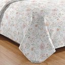 Ver imagem 3 de Kit Cobre Leito Colcha Daily Queen 3 Peças Dupla Face Estampado Floral - Floral 18 - 100% Polié
