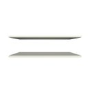 Ver imagem 4 de Par de Prateleiras Suspensa  Minimalista Branco Mdf Organizador Escritório Quarto Sala