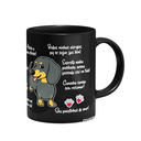 Ver imagem 2 de Caneca Dog - Meu Salsicha, Melhor Pessoa! - Preta