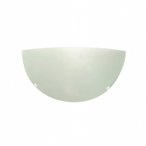 Kit 3 Arandelas Jurerê Vidro Meia Lua E27 Taschibra