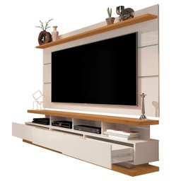 Rack com Painel para Tv até 72 Polegadas Vivare - 4