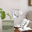 Ver imagem 7 de 5 Arandela Prata de Cristal K9 Interna Quarto Cindy Bet41