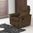 Ver imagem 1 de Poltrona Reclinável Olga Veludo Light Cappuccino