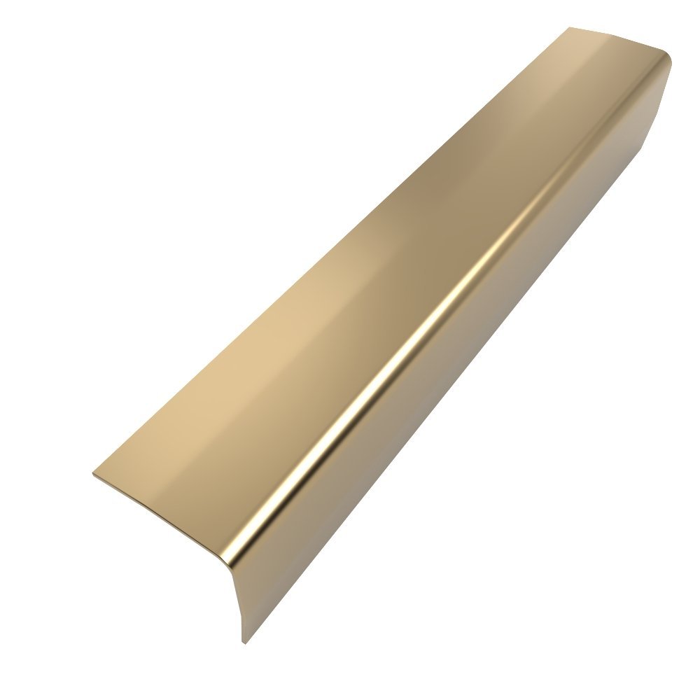 Perfil Cantoneira de Aço Inox 304 - Brilho, Bronze - 15 X 15 X 2000 Mm