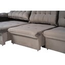 Ver imagem 3 de Sofá Duo Confort 3,5mts - Cinza