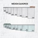 Ver imagem 2 de Quadro Canvas Decorativo para Sala Dog 1,00x80