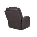 Ver imagem 6 de Cadeira Poltrona Reclinável Papai Barcelona Zero Wall Corano Marrom 310 Império Estofados