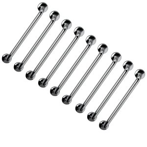 Barra de Apoio Aço Inox 60cm Kit 9 Unidades Banheiro Box Idoso Cadeirante Deficiente Acessibilidade 