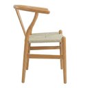 Ver imagem 4 de Cadeira para Mesa de Jantar Tarsila Madeira Rattan - Sallar Home