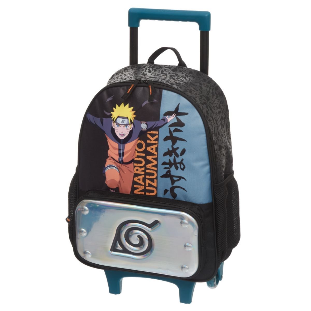 Mochila de Rodinhas Escolar Naruto Ninja Run 978B01 Pacific - 2