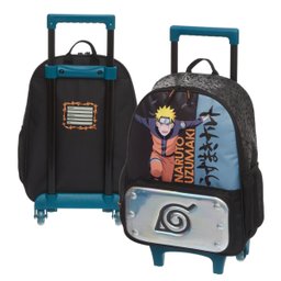 Mochila de Rodinhas Escolar Naruto Ninja Run 978B01 Pacific - 1