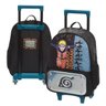 Mochila de Rodinhas Escolar Naruto Ninja Run 978B01 Pacific - 1
