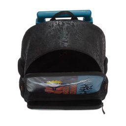 Mochila de Rodinhas Escolar Naruto Ninja Run 978B01 Pacific - 3