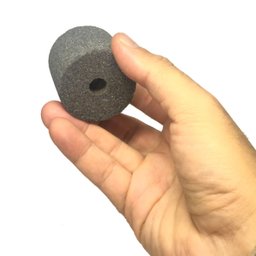 Rebolo Pedra de Esmeril Abrasivo para Aço 44 X 40 X 9,5 Mm:46/cinza - 4
