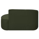 Ver imagem 4 de Kit Divã Recamier Orgânico Marrocos 150cm Lado Direito e 2 Poltronas Amore Linho