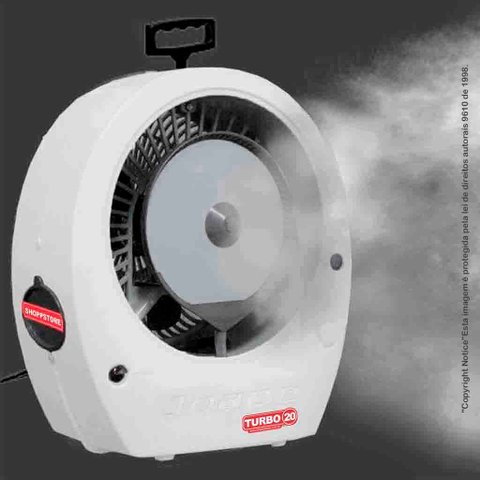 Climatizador de Ar para 20m2 Portátil Turbo By Shoppstore:220v/branco