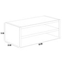 Ver imagem 5 de Suporte Para Monitor Stand Home Office Lap 63 cm L03 Cinza - Lyam Lyam Decor