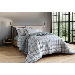 Jogo de Cama Casal Satinée 300 Fios Tigane Kacyumara - 3