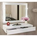 Ver imagem 1 de Penteadeira Camarim Suspensa Pe2004/2006 Branco Branco