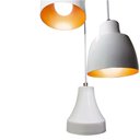 Ver imagem 3 de Pendente Triplo em Alumínio Bell Trio Utron Branco