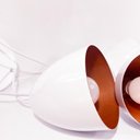 Ver imagem 4 de Pendente Triplo em Alumínio Bell Trio Utron Branco