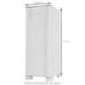 Refrigerador Esmaltec Cycle Defrost 1 Porta Roc31 245 Litros Branco 127v - 5