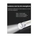 Ver imagem 4 de Lanterna Led Recarregável 1300mAh Portátil Emergência Bivolt
