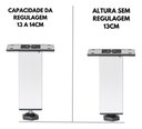 Ver imagem 2 de Kit 2 Pé Alumínio 13cm Fosco Cozinha Móveis 40x40 Regulável