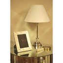 Ver imagem 2 de Base para Abajur de Mesa Metal Cromado 57cm Decorativa