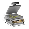 Chapa para Lanche Sanduicheira Prensa Lisa 52,5cm 127V - 5