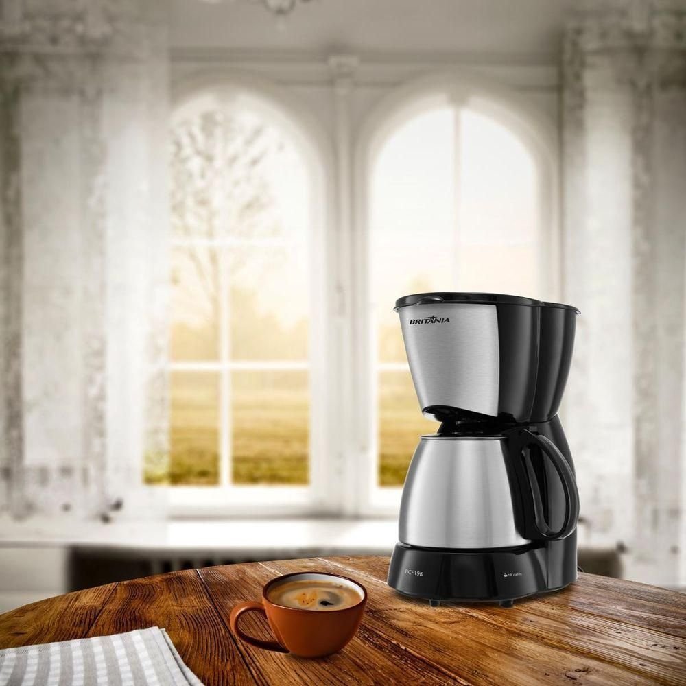 Cafeteira Britânia 18 Cafezinhos Bcf19b 550w 127v - 2