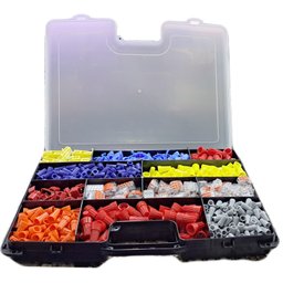 Kit Conectores Derivação Torção Emenda Rápida 1010 peças - 2