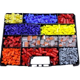 Kit Conectores Derivação Torção Emenda Rápida 1010 peças - 3