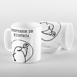 Caneca Flork professor de história portátil - 1
