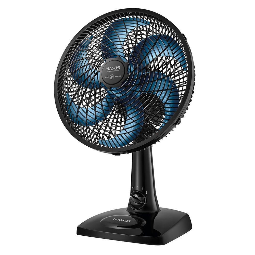 Ventilador De Mesa Maxis 6 Pás 30cm V-30-mx-b Ventilador V-30-mx-b 127v ...