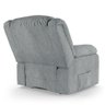 Poltrona do Papai Reclinável Melim Controle Power Elétrico Linho Cinza Fh1 - D'rossi - 6
