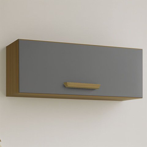 Nicho Aéreo de Cozinha Athenas 1 Porta Espaçoso e Funcional Mobilihouse