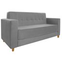 Ver imagem 1 de Sofá 2 Lugares Denver Suede Cinza - AM Decor