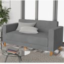 Ver imagem 2 de Sofá 2 Lugares Denver Suede Cinza - AM Decor