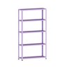ESTANTE DE AÇO 175X92X30 5 PRAT. C/ REFORÇO PANDIN - LILÁS EP-5AR-VU-175 - 1