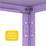 ESTANTE DE AÇO 175X92X30 5 PRAT. C/ REFORÇO PANDIN - LILÁS EP-5AR-VU-175 - 4