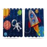 Cortina Infantil Astronauta Foguete Menino 2,60x1,50 Mod2 - 1
