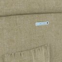 Ver mais imagens de Poltrona do Papai Reclinável Melim Elétrica Led Linho Bege Fh1 - D'rossi