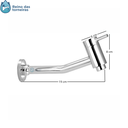 Ver imagem 2 de Torneira Link Longa Cozinha/tanque/jardim Reta Parede Metal