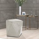 Ver imagem 4 de Puff Decorativo Ametista B-309 Veludo Bege Claro - Domi
