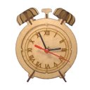 Ver imagem 2 de Brinquedo Quebra Cabeça 3D Relógio de Mesa em MDF. Modelo Despertador